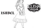 Disney Princess Elena Of Avalor Coloring Pages Disney Princess Elena Of Avalor Coloring Pages
