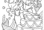 Disney Princess Happy Birthday Coloring Pages Disney Princess Happy Birthday Coloring Pages