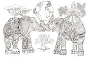 Elephant Coloring Pages Printable Elephant Coloring Pages Printable