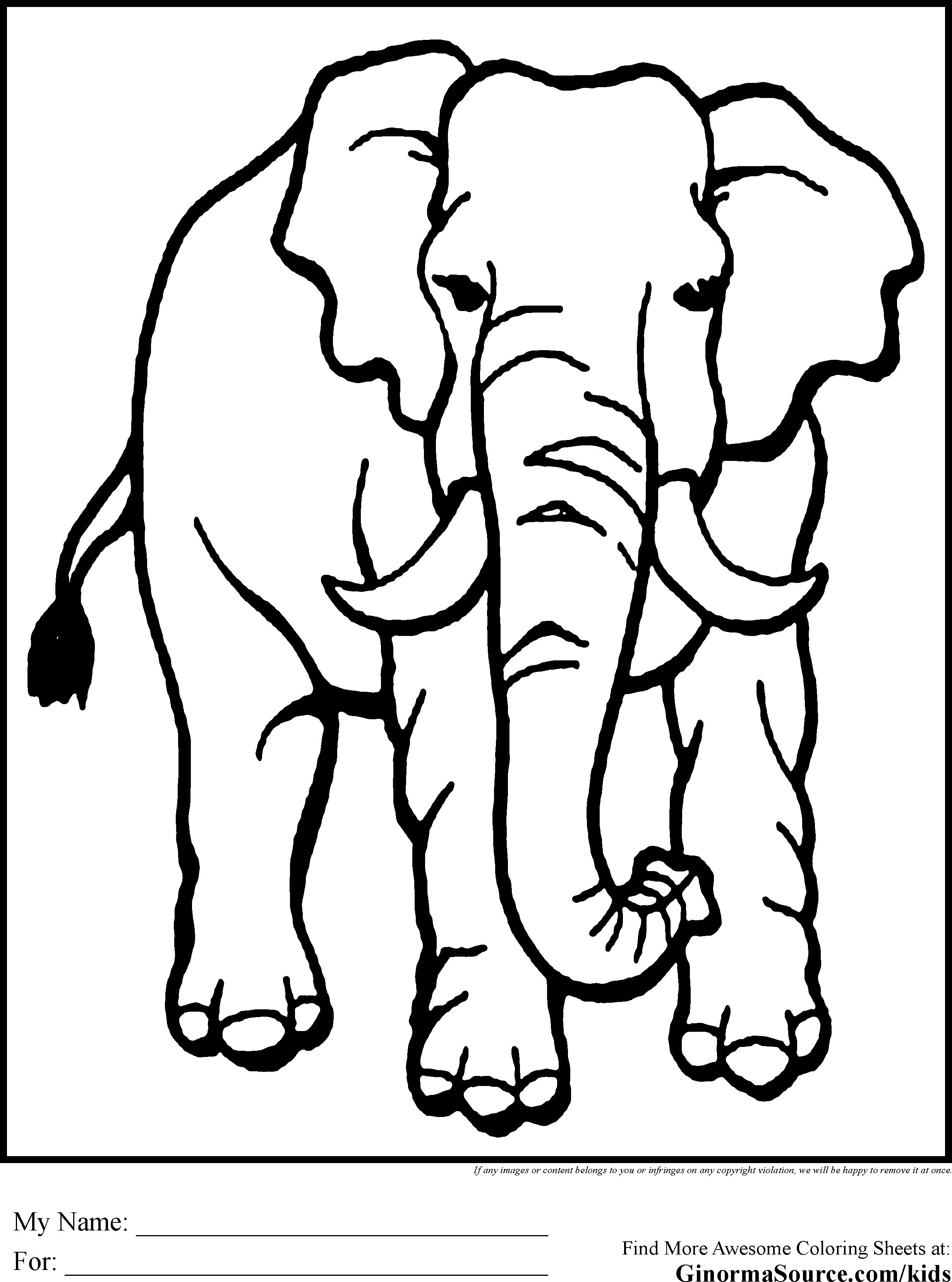 Endangered Animals Coloring Pages - BubaKids.com