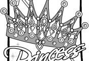 Free Coloring Pages Princess Crowns Free Coloring Pages Princess Crowns