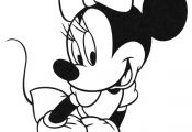 free minnie mouse printables | Free Printable Disney Minnie Mouse Cartoon Colori...