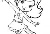 free printable coloring pages cartoon strawberry shortcake plum