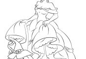 Halloween Princess Coloring Pages Halloween Princess Coloring Pages