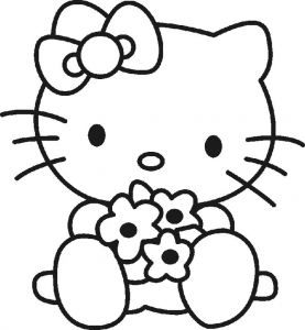 How to draw Hello Kitty | BubaKids.com