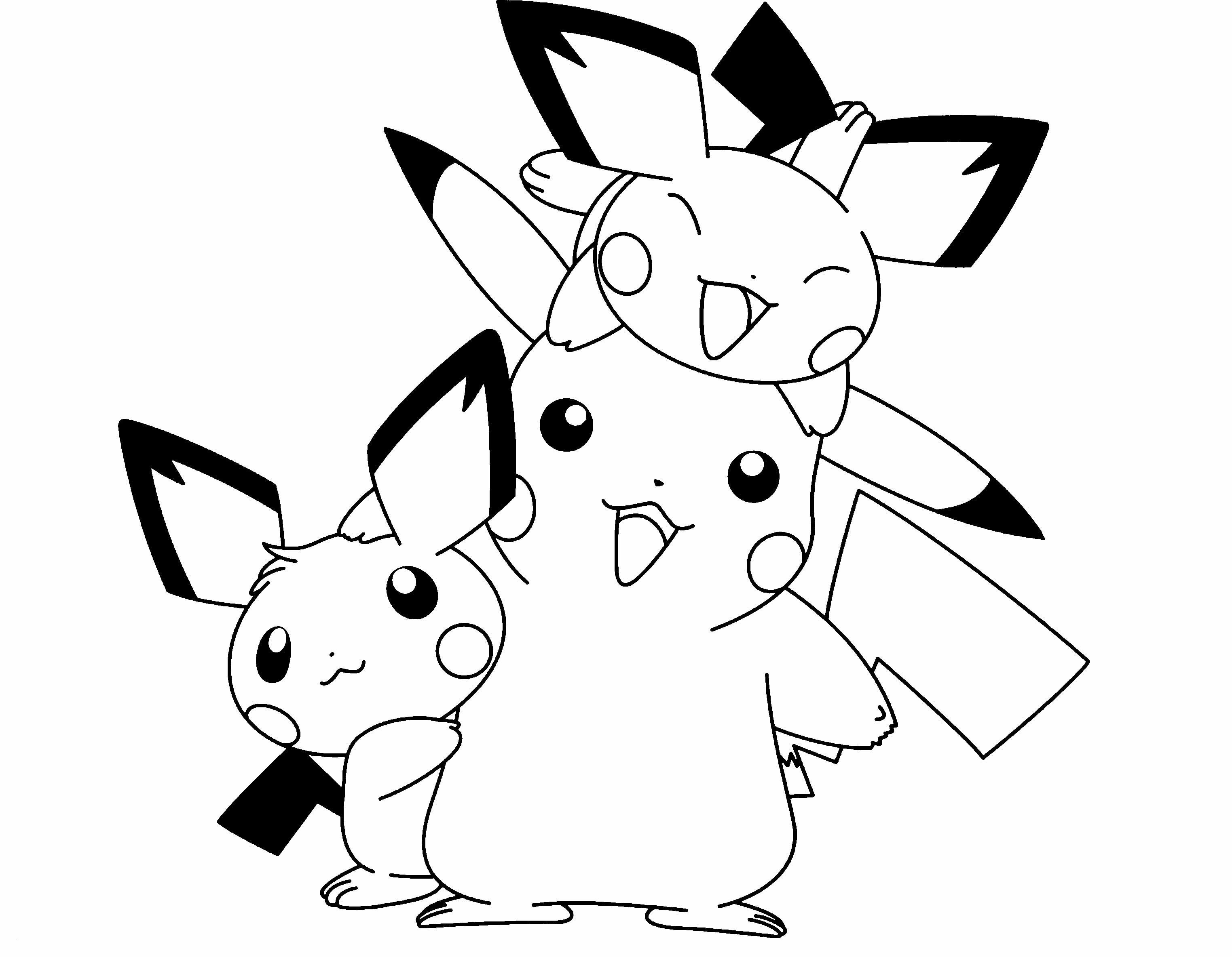 Images Of Pikachu Coloring Pages