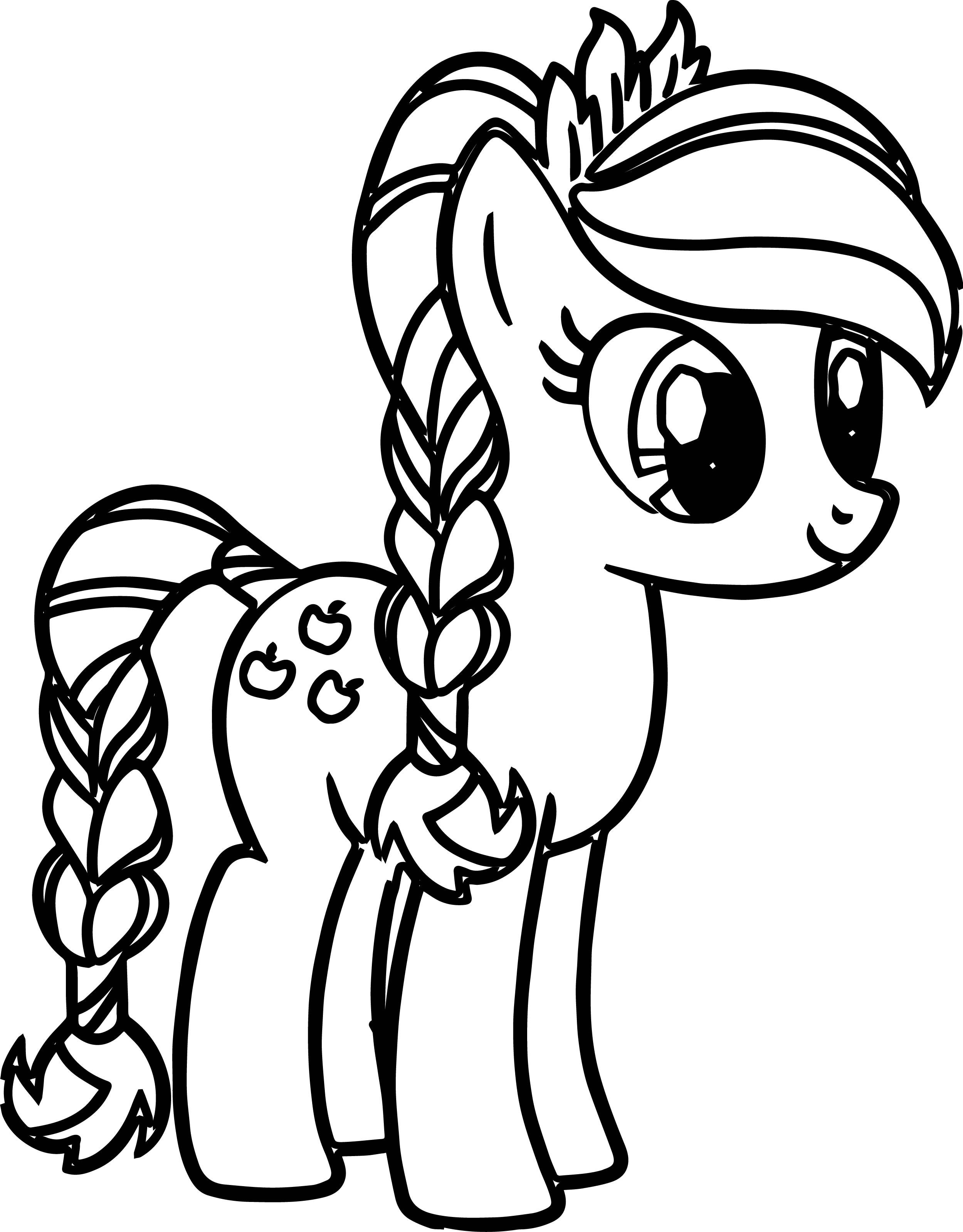 Little Pony Coloring Pictures Wallpaper