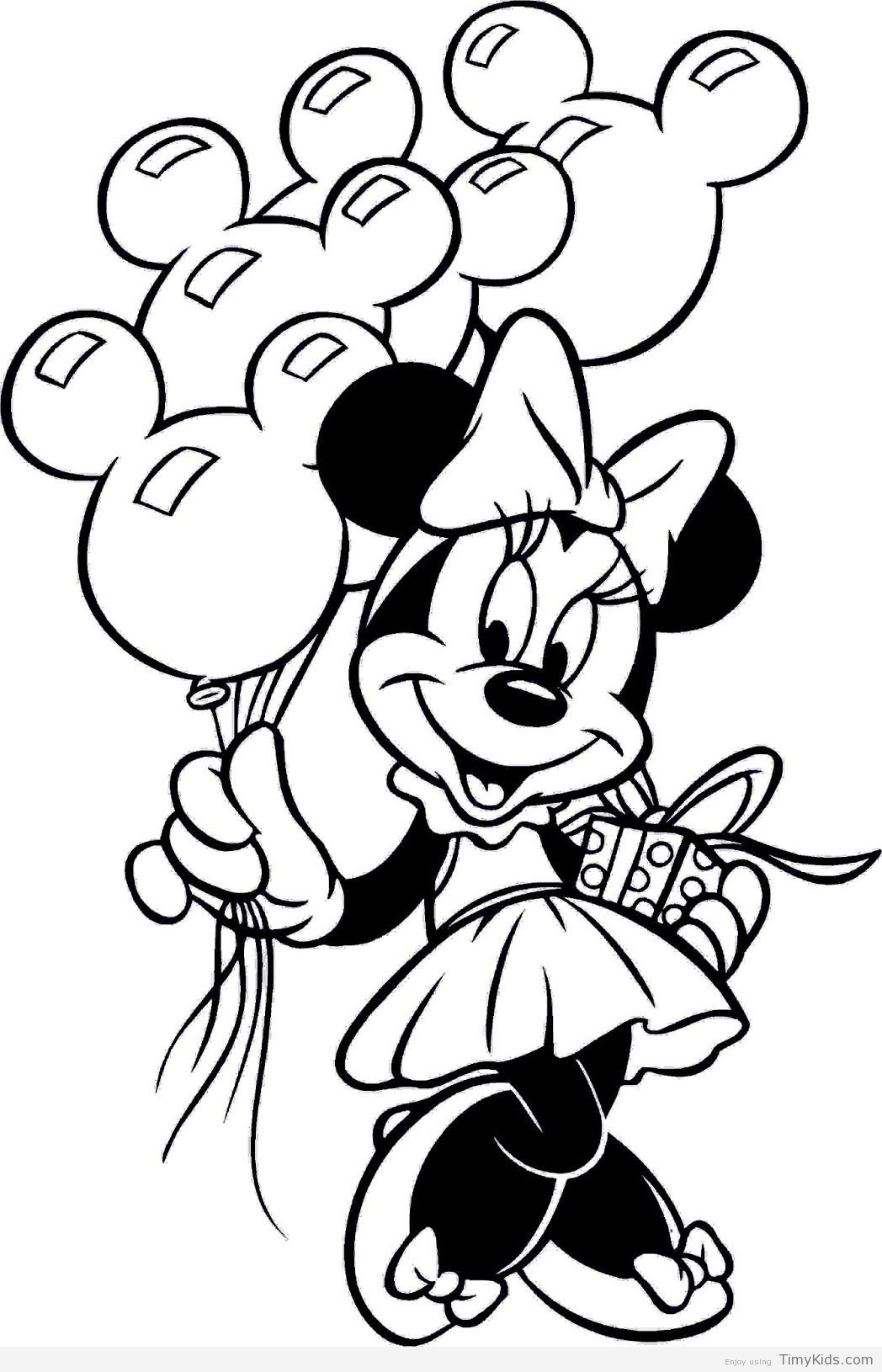Minnie Princess Coloring Pages Wallpaper