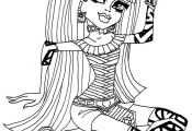 Monster High Princess Coloring Pages Monster High Princess Coloring Pages