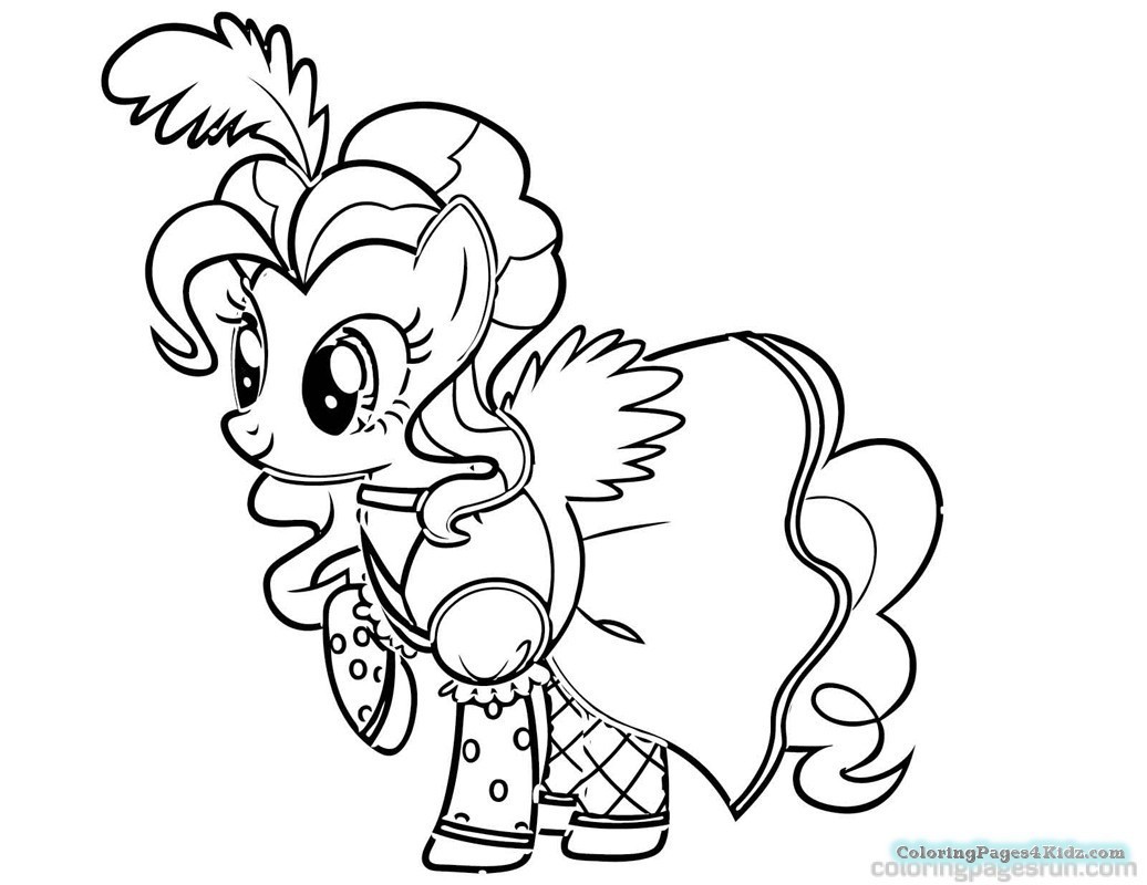 My Little Pony Pinkie Pie Coloring Pages Wallpaper