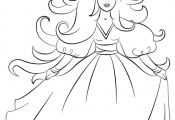 P is for Princess Coloring Page P is for Princess Coloring Page
