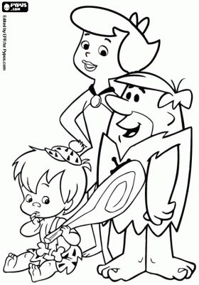 pebbels and bambam Cartoon Coloring Pages | … Rubbles, the Rubble family: Barn… Wallpaper