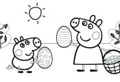 Peppa Pig Coloring Pages Swimming Peppa Pig Coloring Pages Swimming