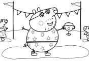Peppa Pig Mummy Rabbit Coloring Pages Peppa Pig Mummy Rabbit Coloring Pages