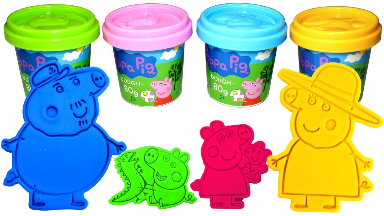 Peppa Pig Play Doh Colors