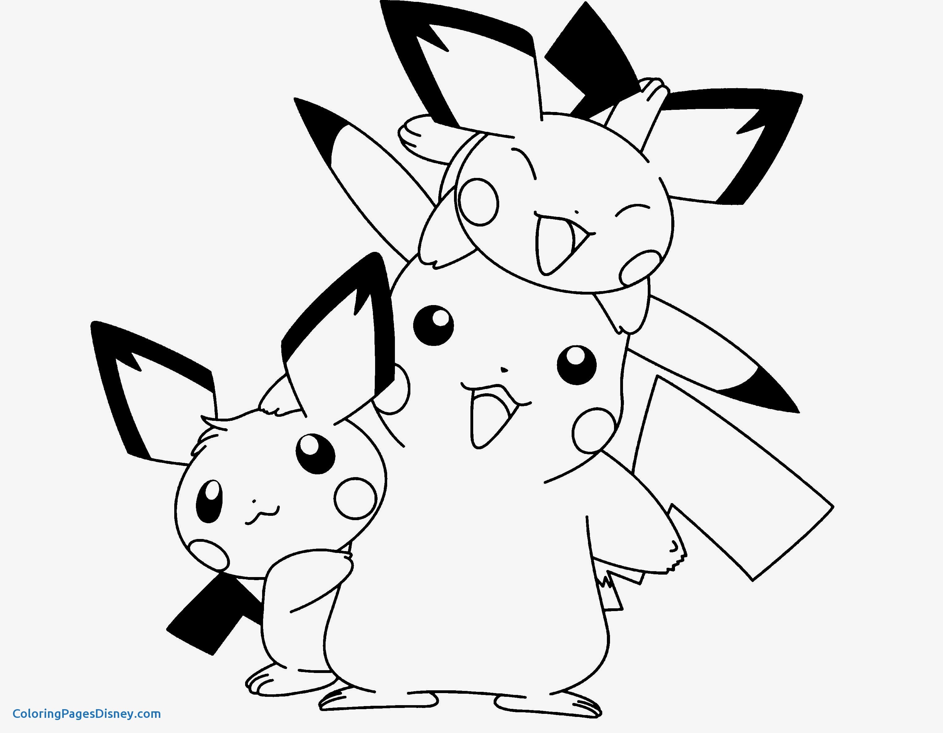 Pikachu Family Coloring Pages Wallpaper