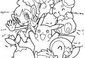 Pokemon Characters Coloring Pages Pokemon Characters Coloring Pages