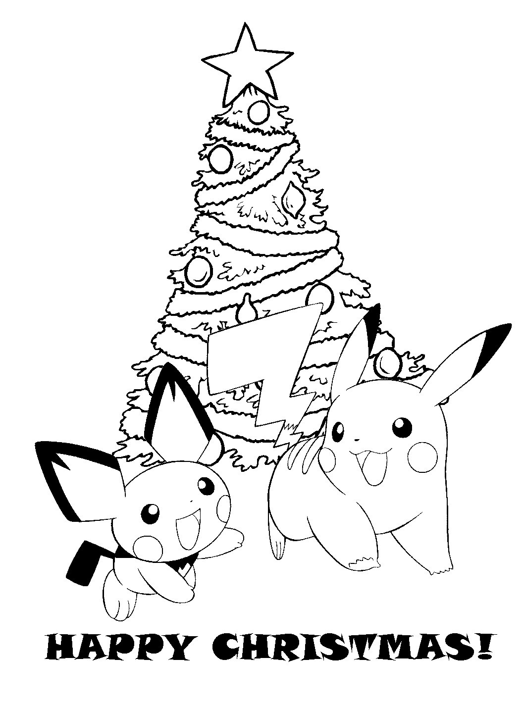 Pokemon Christmas Coloring Pages Wallpaper
