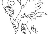 Pokemon Coloring Pages Absol Pokemon Coloring Pages Absol