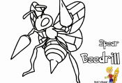 Pokemon Coloring Pages Beedrill Pokemon Coloring Pages Beedrill