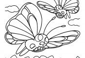 Pokemon Coloring Pages butterfree Pokemon Coloring Pages butterfree