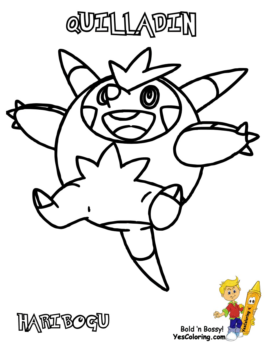 Pokemon Coloring Pages Chespin Wallpaper