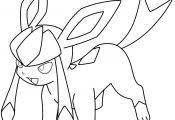 Pokemon Coloring Pages Eevee Evolutions Glaceon Pokemon Coloring Pages Eevee Evolutions Glaceon