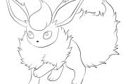 Pokemon Coloring Pages Flareon Pokemon Coloring Pages Flareon