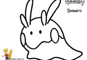 Pokemon Coloring Pages Goomy Pokemon Coloring Pages Goomy
