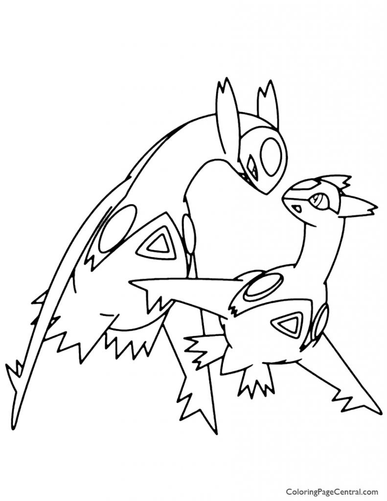 Pokemon Coloring Pages Latios