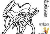 Pokemon Coloring Pages Legendary Dogs Pokemon Coloring Pages Legendary Dogs