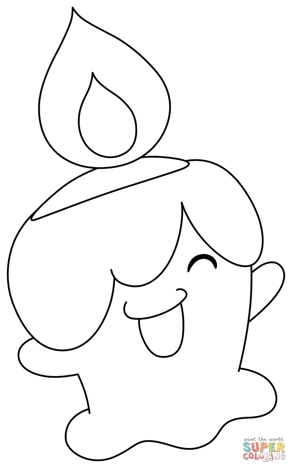 Pokemon Coloring Pages Litwick