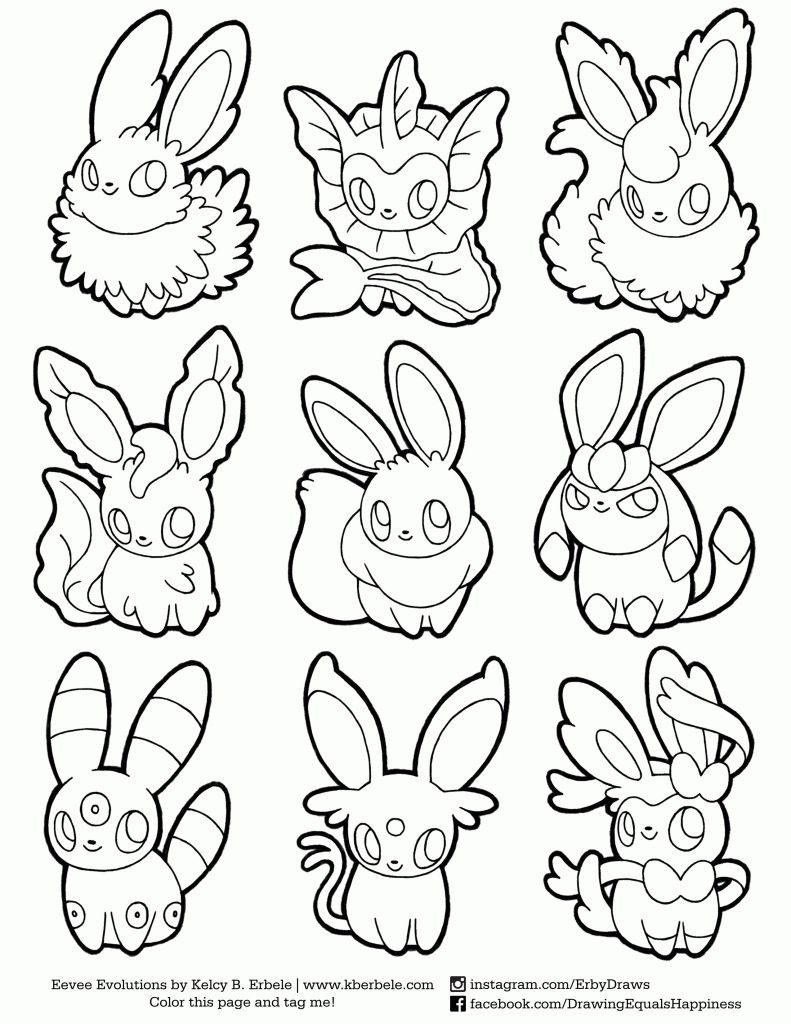 10 Exciting Pokémon Coloring Pages: Evolutions Edition