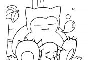 Pokemon Coloring Pages Snorlax Pokemon Coloring Pages Snorlax