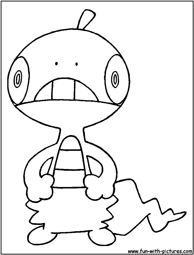 Pokemon Coloring Pages Squishy