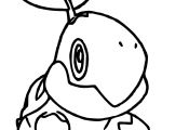 Pokemon Coloring Pages Turtwig Pokemon Coloring Pages Turtwig