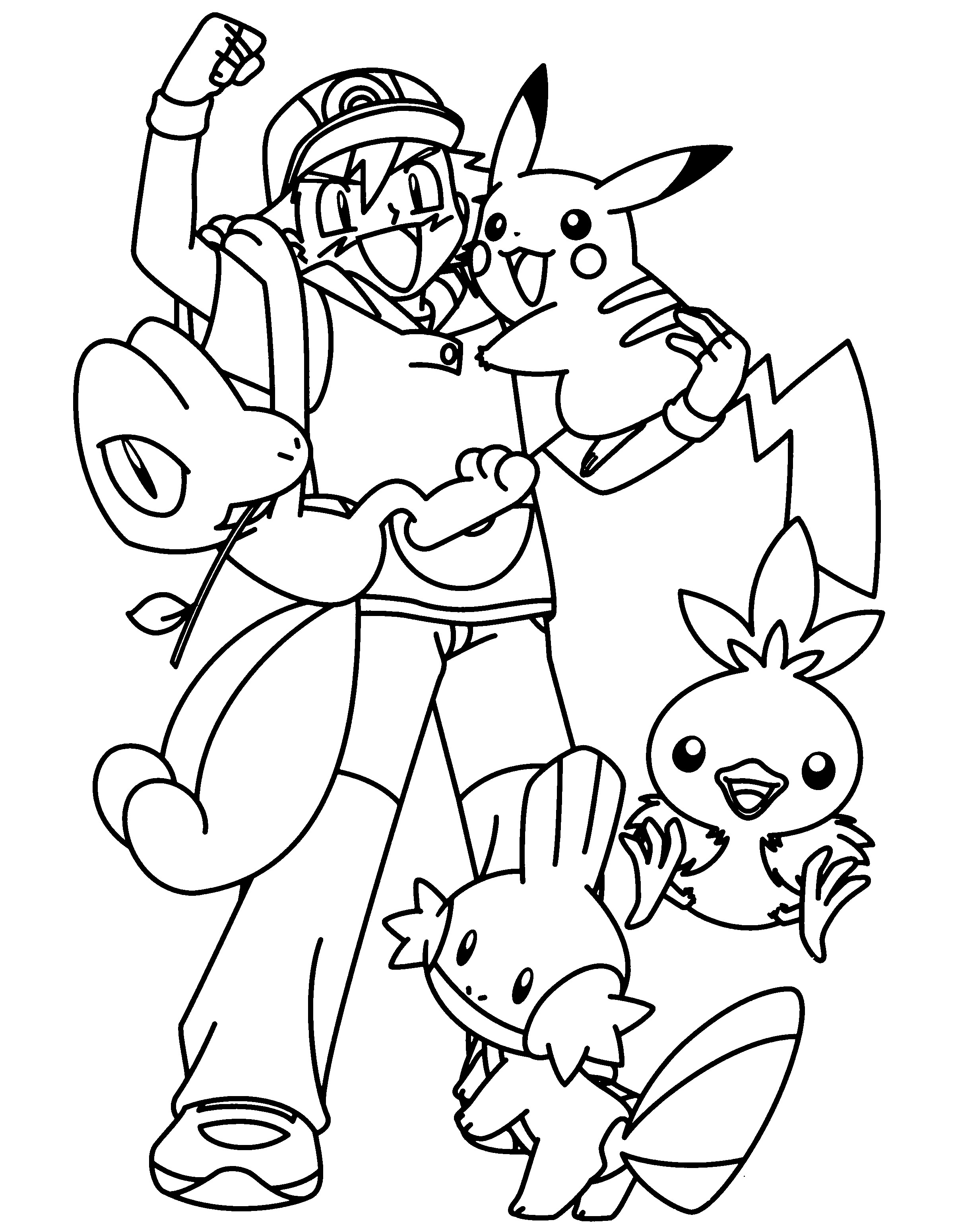 Pokemon Drawing Coloring Pages Wallpaper