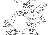 Pokemon Grovyle Coloring Pages Pokemon Grovyle Coloring Pages