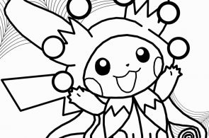 Pokemon Halloween Coloring - BubaKids.com