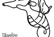 Pokemon Kingdra Coloring Pages Pokemon Kingdra Coloring Pages