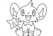 Pokemon Luxio Coloring Pages Pokemon Luxio Coloring Pages