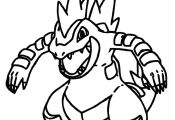 Pokemon totodile Coloring Pages Pokemon totodile Coloring Pages