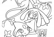 Pokemon Uxie Coloring Pages Pokemon Uxie Coloring Pages