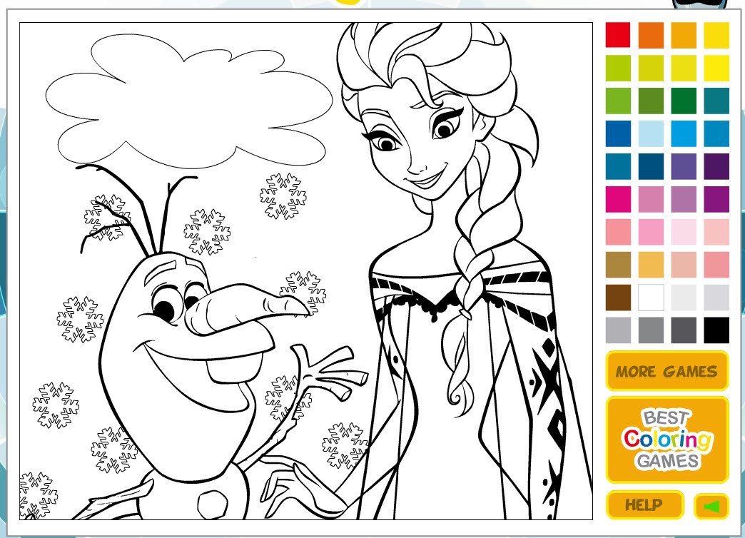 Princess Coloring Book Pages