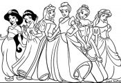 Princess Coloring Pages Anna Princess Coloring Pages Anna
