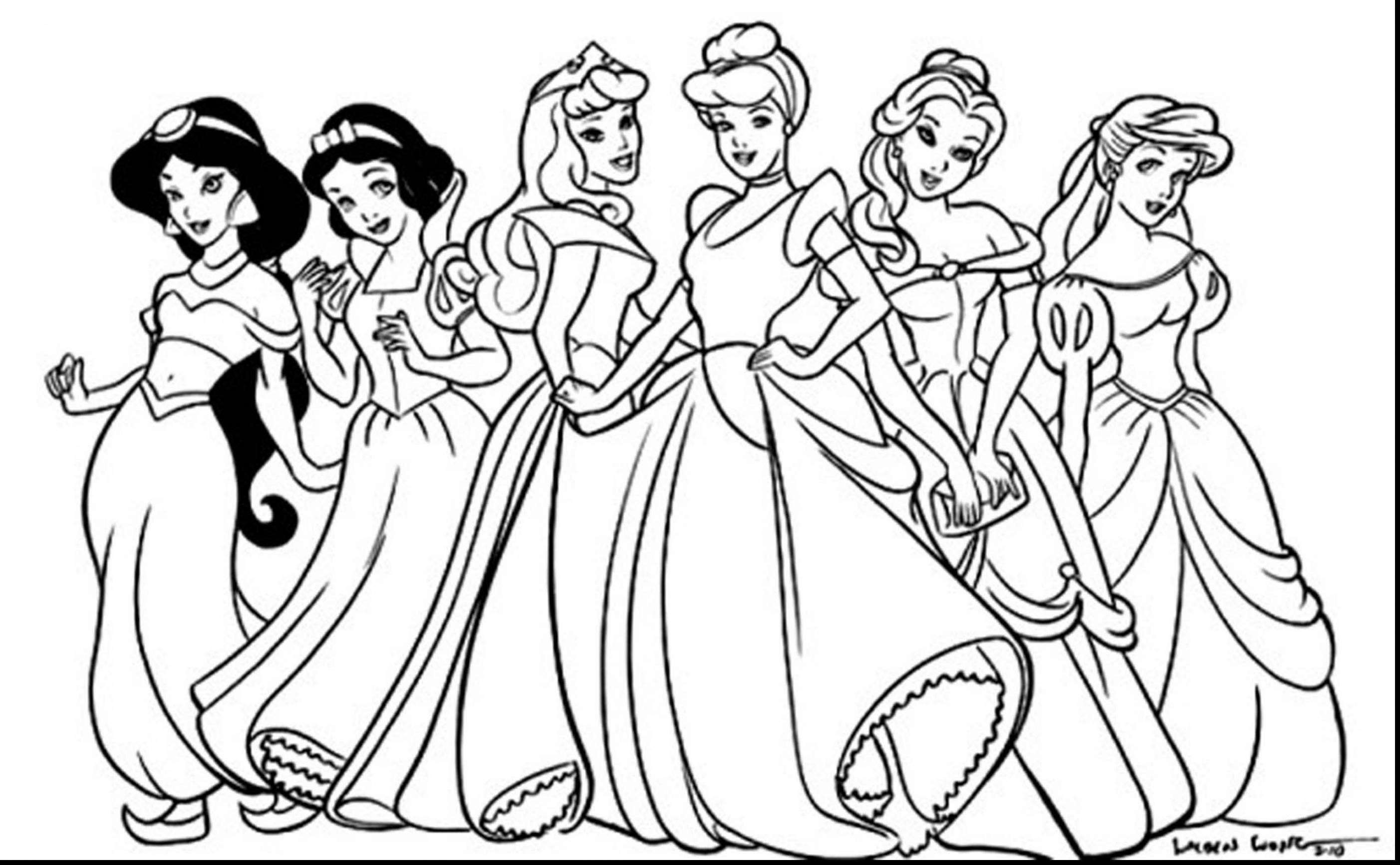 Princess Coloring Pages Anna