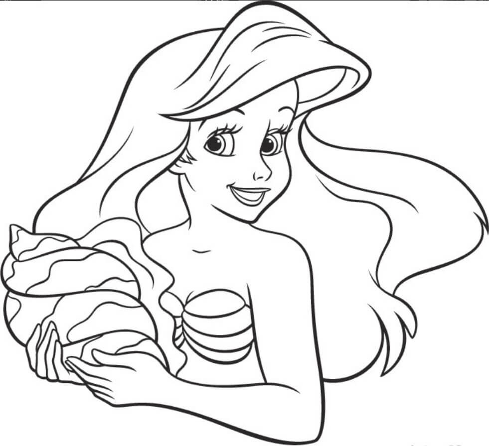 Princess Coloring Pages Easy Wallpaper