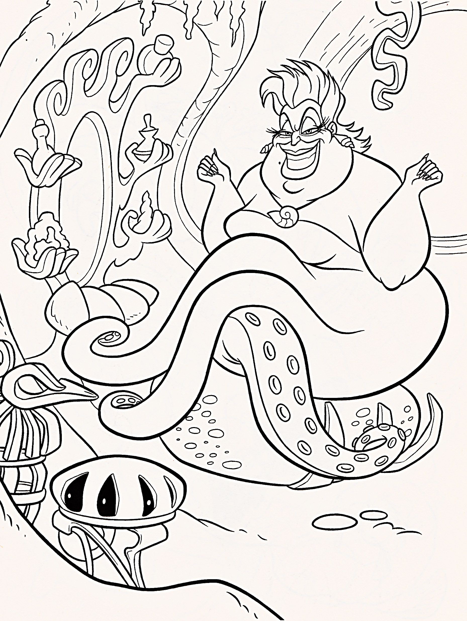 Princess Colouring Pages for Adults Wallpaper