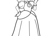 Princess Daisy Coloring Pages Princess Daisy Coloring Pages