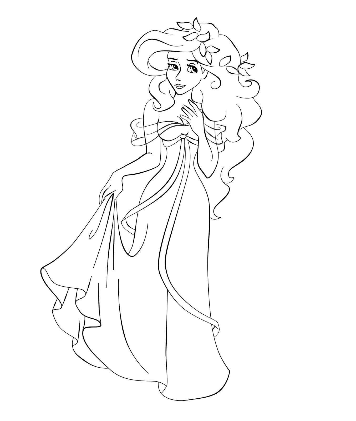 Princess Giselle Coloring Pages Wallpaper
